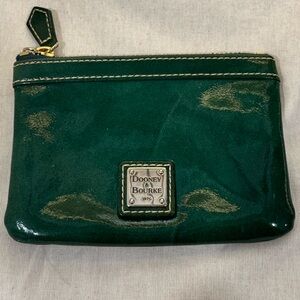 Dooney & Bourke Emerald Leather Pouch